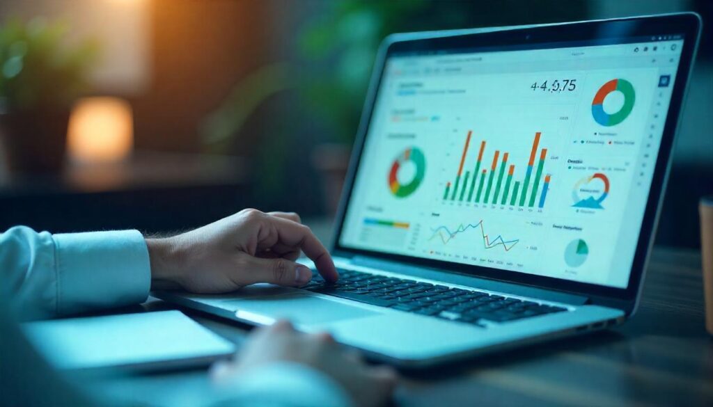 Imagem ilustrativa sobre como saber quantos acessos tem um site. Foto: Freepik IA.