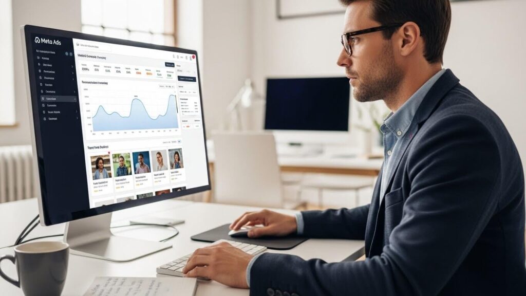 campanha ativa mas não gasta no  meta ads