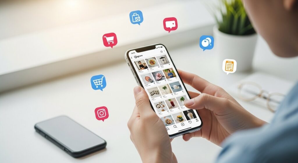 como fazer um catálogo no instagram
