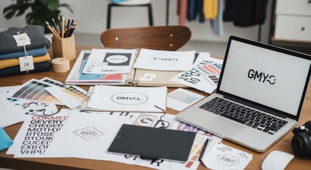 logotipo para loja de roupas