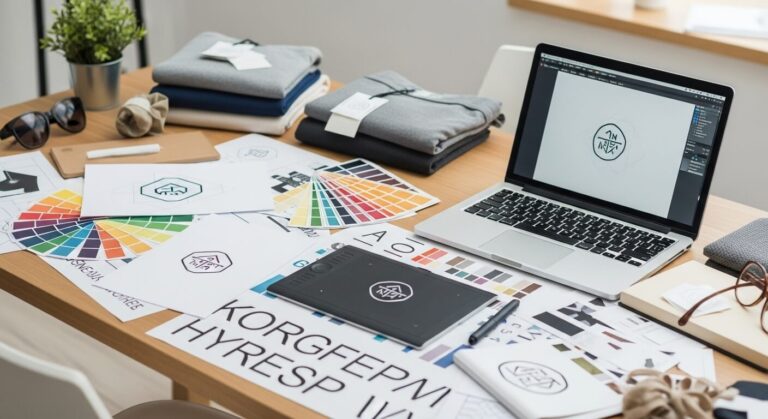 logotipo para loja de roupas