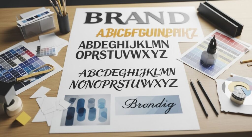 o que é tipografia na identidade visual