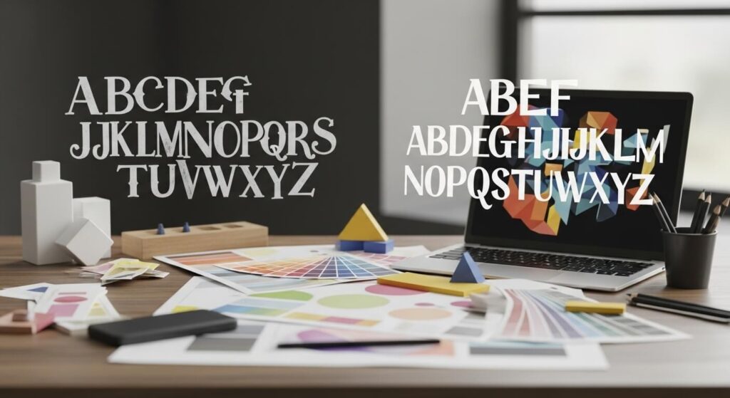 o que é tipografia na identidade visual