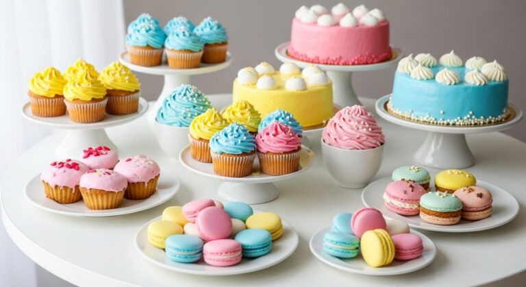 paleta de cores para confeitaria