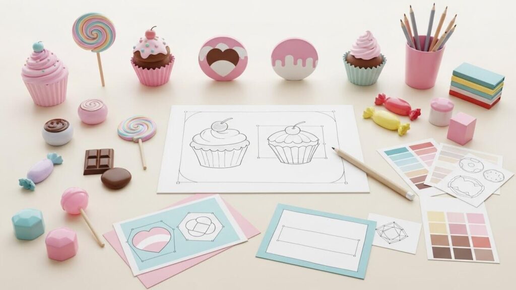 logo para loja de doces