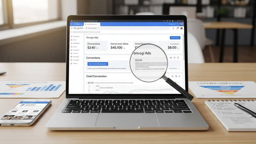 qual a função do gclid na campanha do google