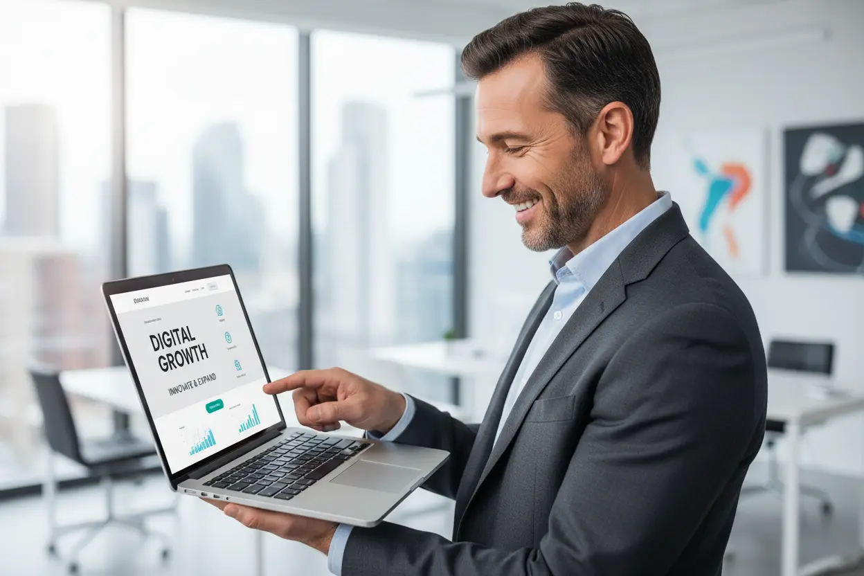 empresario sucesso site Agência de Marketing Digital Review Comunicação https://reviewcomunicacao.com.br/wp-content/uploads/2024/12/Img-Review-Redes-sociais-1000x1000px.png