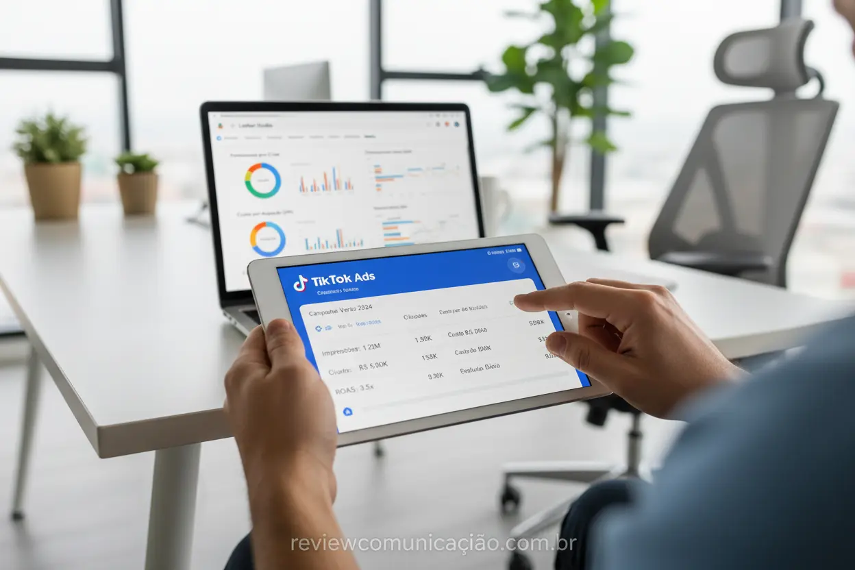 Gráficos de desempenho de TikTok Ads no Looker Studio
